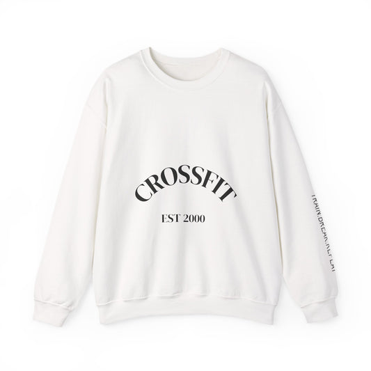 CrossFit Crewneck Sweatshirt, Unisex Fitness Apparel, Workout Gift, Casual Activewear, Home Gym Clothing