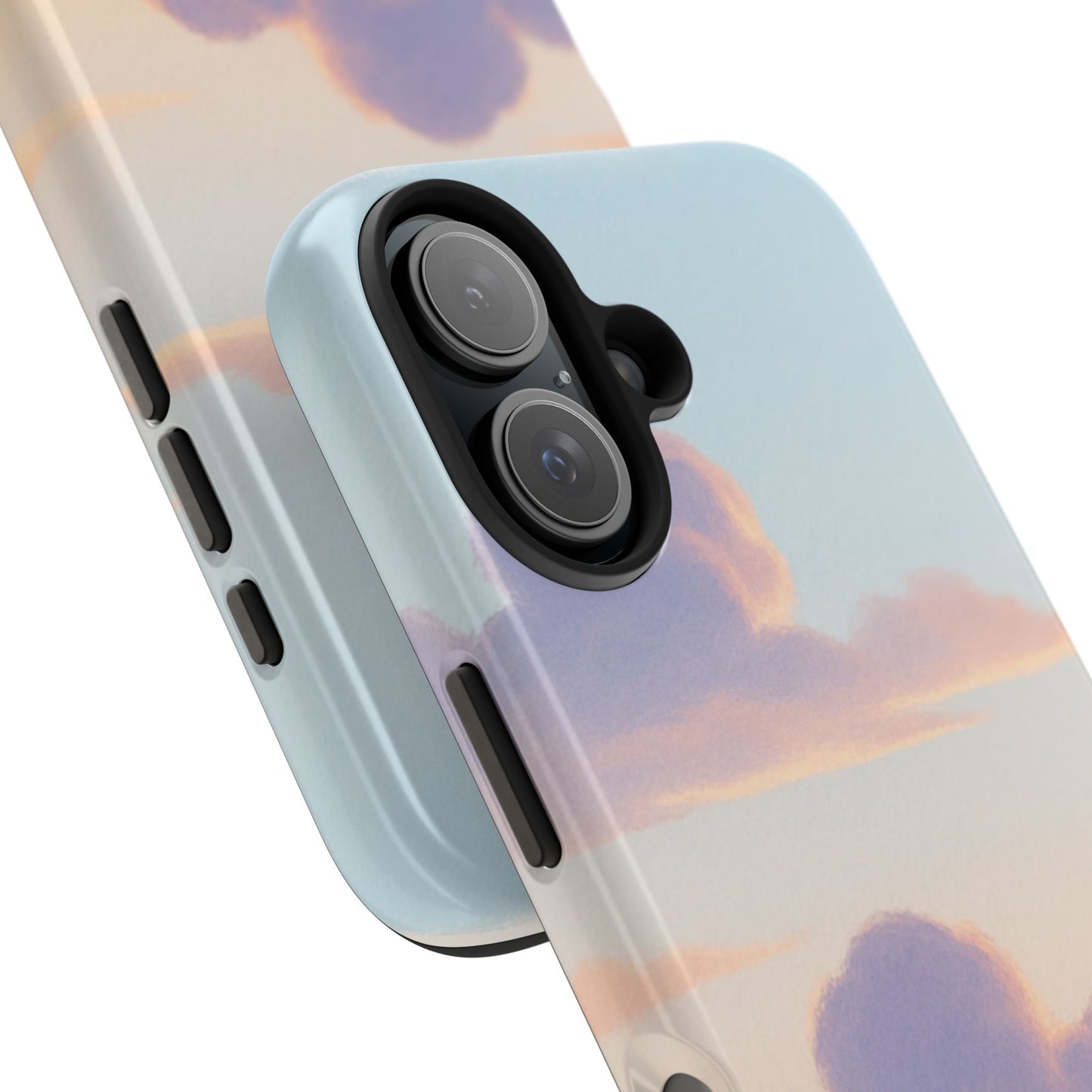 Pastel Sky Tough Phone Case, Durable Phone Cover, Cloud Design, Cute Cell Phone Accessory, Gift for Photography Lovers