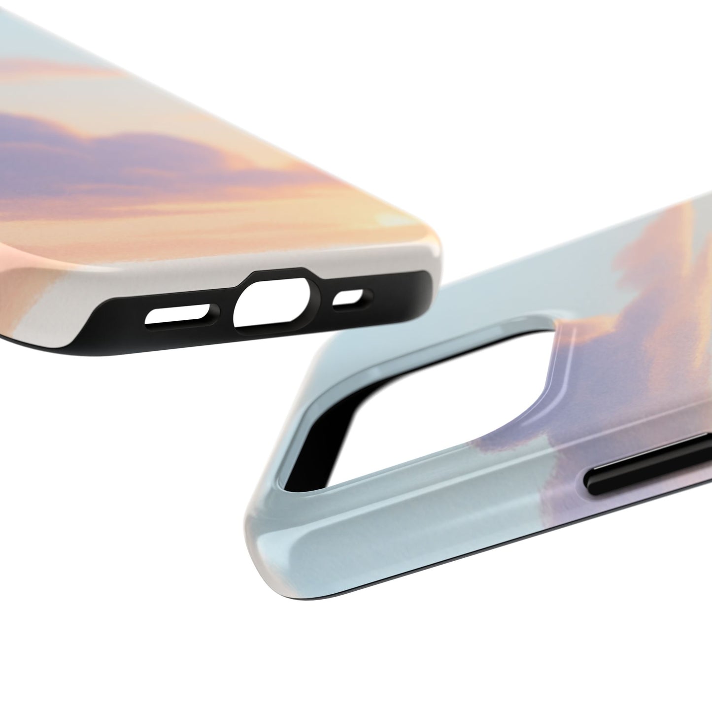 Pastel Sky Tough Phone Case, Durable Phone Cover, Cloud Design, Cute Cell Phone Accessory, Gift for Photography Lovers